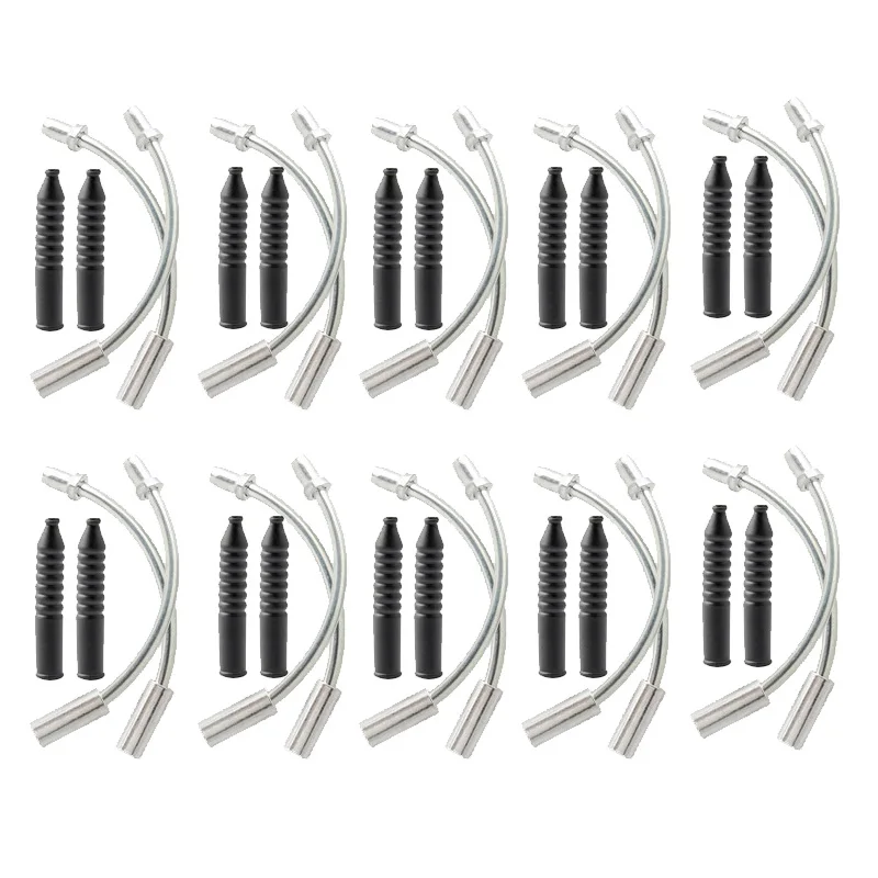thumbnail image 2 of HARFINGTON 2set Bike Brake Noodle Cable Kit Aluminum Bicycle V 2 of 12