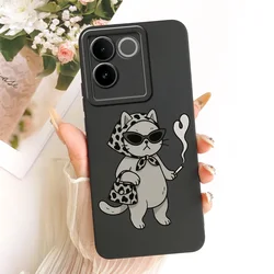 Fashion Cartoon Cute Painted Silicone Phone Case for Vivo T2 Pro 5G (TYhei2293)