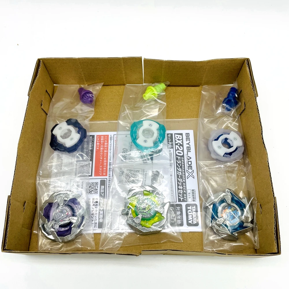 Wholesale Takara Tomy Beyblade X BX-20 Dran Dagger Deck Set