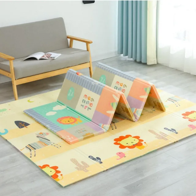 Kid XPE Folding Baby Play Mat Crawling Toys for Children's Carpet Climbing Gyme Game Road Pad Living Room Home Rug Baby Playmat 3