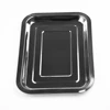 Stainless Steel Baking Tray Rectangle Baking Sheet Pan Non-stick Chips Basket Baking Dish For Toaster Oven Cookie Baking 6