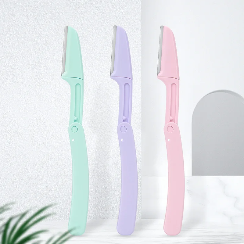 

Women's Folding Eyebrow Trimmer Cosmetic Facial Eyebrow Trimmer Beauty Eyebrow Trimmer Tool