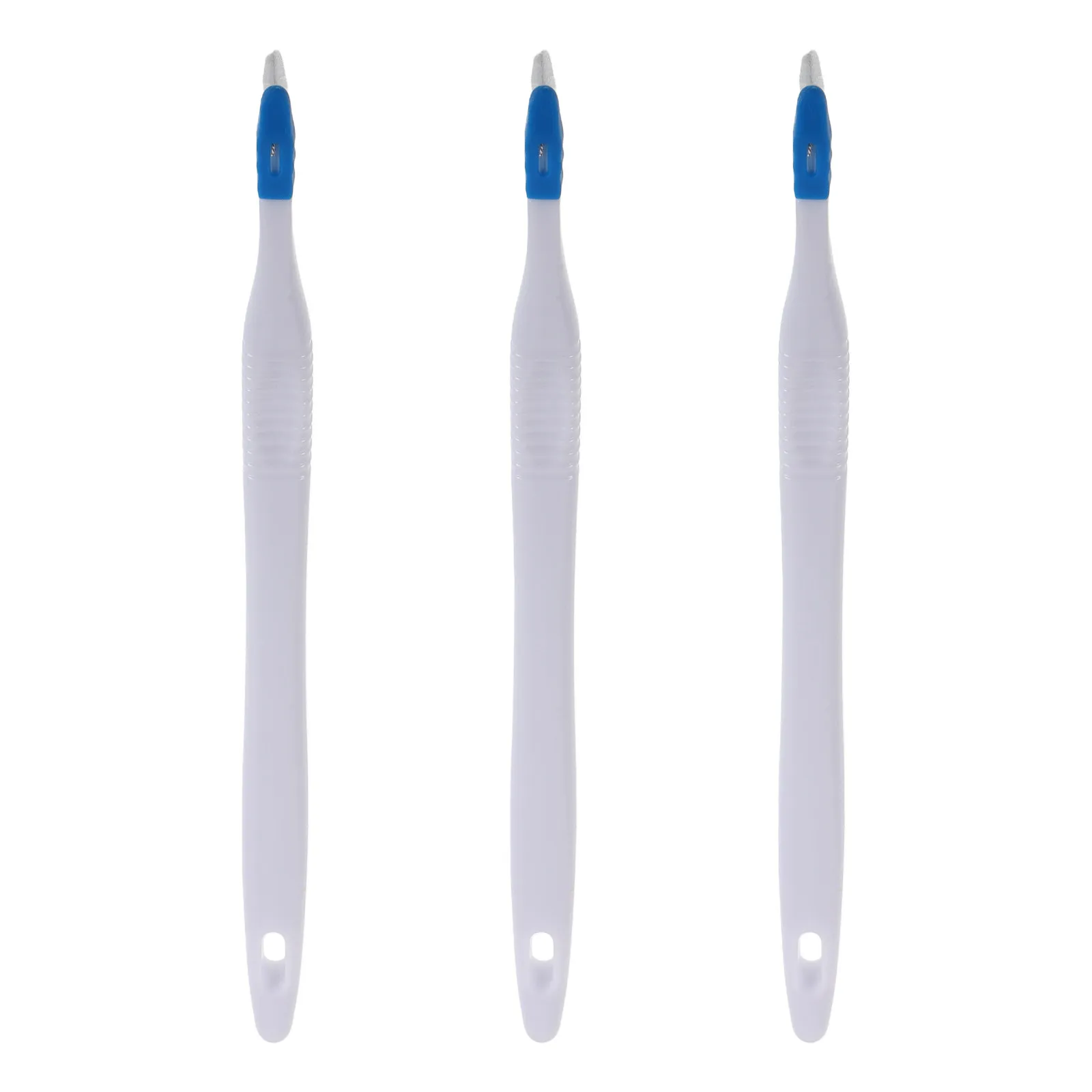 3Pcs 치간 브러쉬 L자형 미니 소프트 실리콘 이쑤시개 정밀 구강 청소 좁은 치실 리테이너 청소 도구