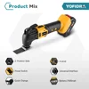 Brushless Electric Oscillating Multi Tool 6 Gears Cordless Rechargeable Trimming Shovel Cutting Machine For Makita 18V Battery 2