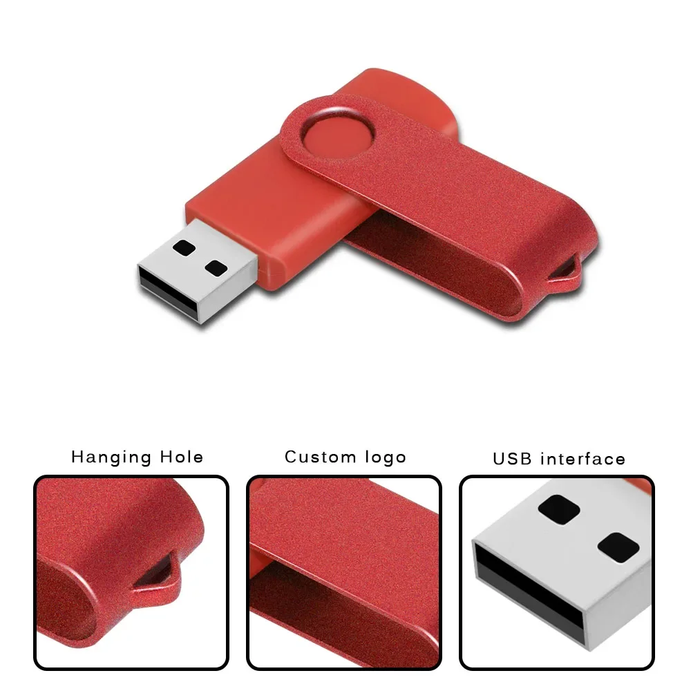 thumbnail image 5 of Memoria USB de metal de 4 GB, 8 GB, 16 GB y 32 GB, memoria USB de alta velocidad, memoria USB 2.0 de 64 GB, 5 of 5