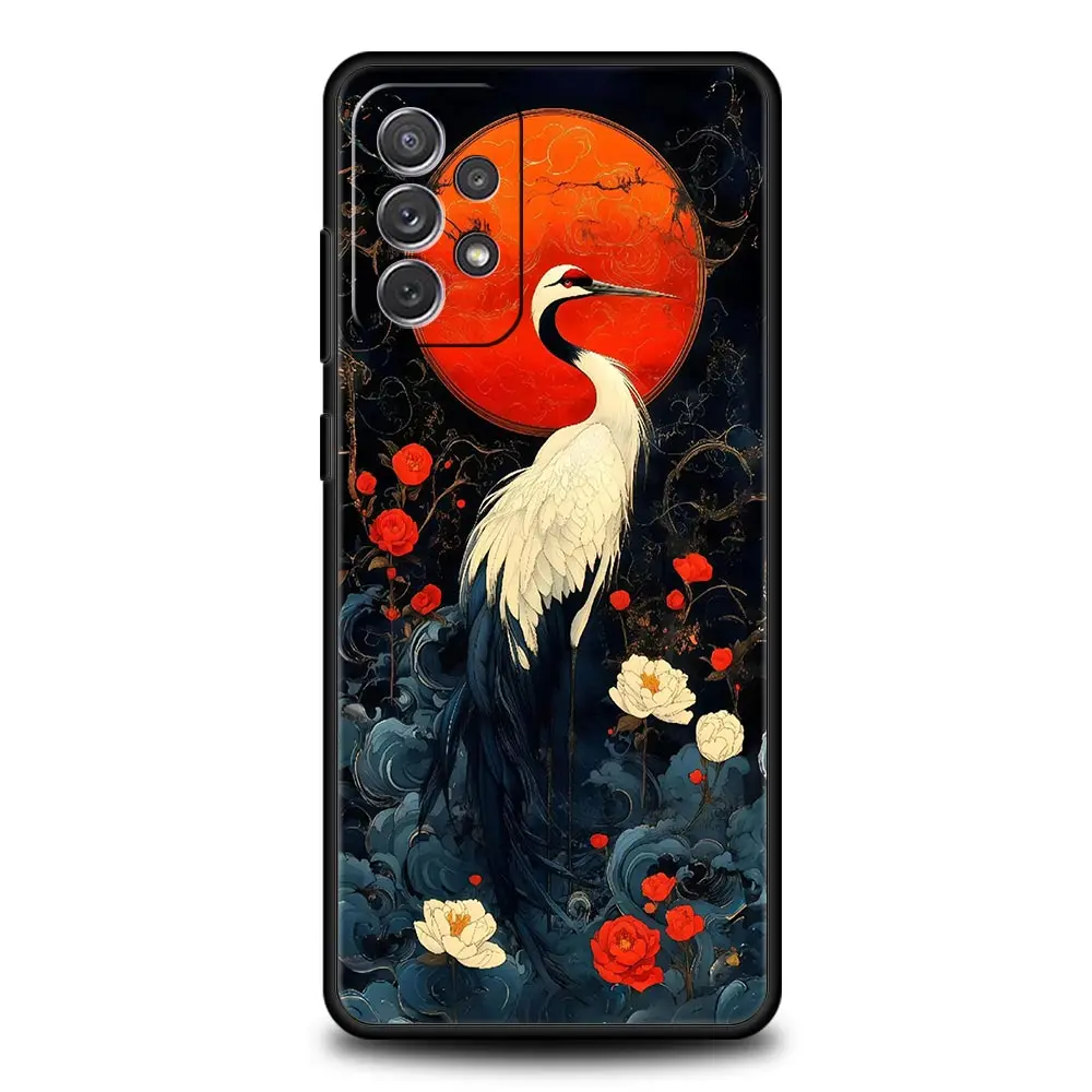 Japanese Style Art Phone Case with Traditional Design