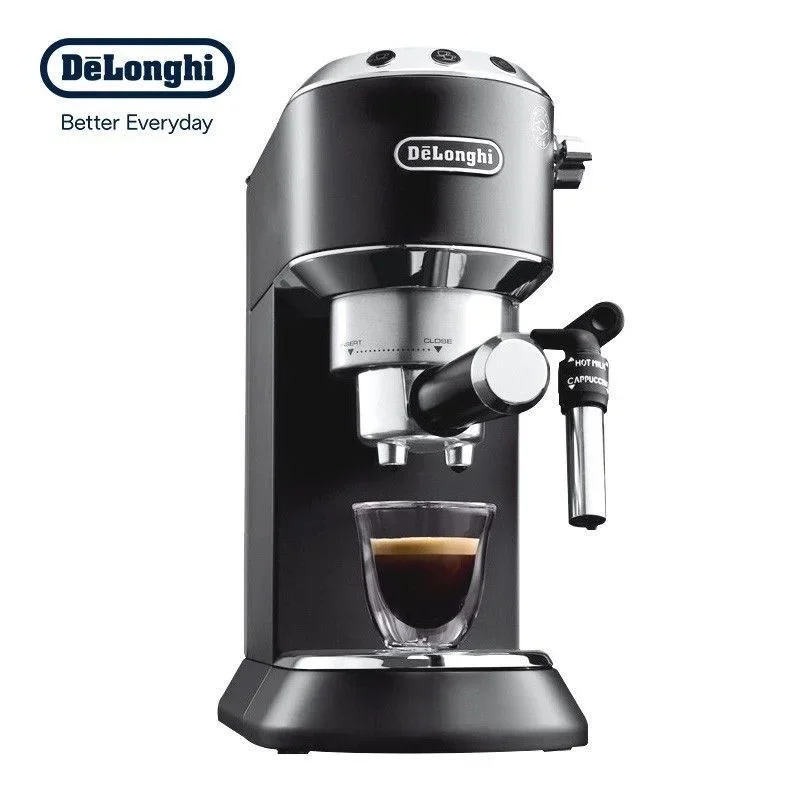 Delonghi Macchina Da Caffè Semiautomatica Italiana 15 Bar Estrazione Ad Alta Pressione Schiuma Di Latte Cappuccino Macchina Da Caffè Portafiltro In Me