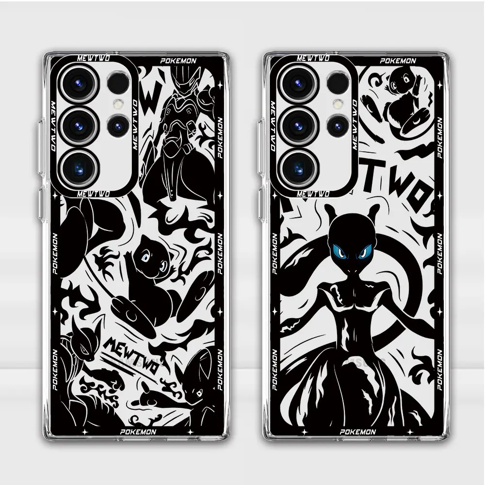 Custodia Per Samsung Galaxy Note 20 Ultra 10 S22 S23 Ultra S10 Plus S20 Fe S24 Ultra S21 Pokemon Mewtwo Gengar Tpu Cover