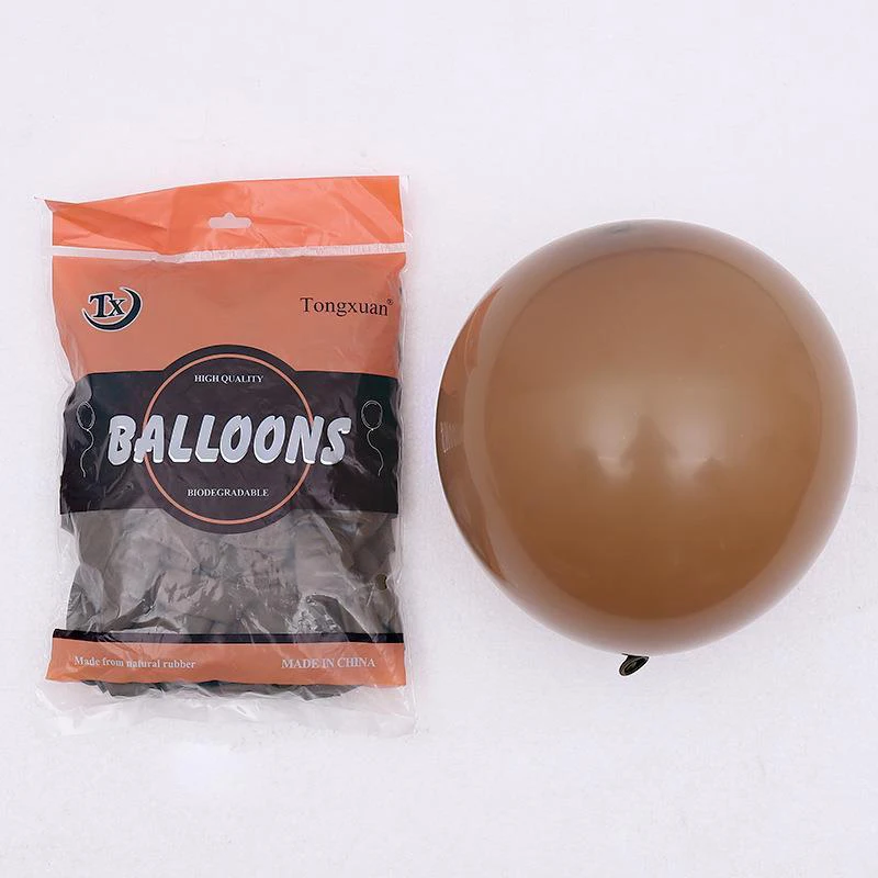 66 Stück Kaffee Sand Chrom Gold Ballon Set Panther Leopard Helium Ballons Babyparty Geburtstag Party Dekorationen – Detail 8