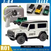 LDARC R01 1:64 Rc Car MINI Remote Control Model Car Tabletop Crawler Vehicle RTR 2.4GHz Custom Adults Hobby Children's Toy 1