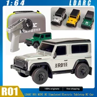 LDARC R01 1:64 Rc Car MINI Remote Control Model Car Tabletop Crawler Vehicle RTR 2.4GHz Custom Adults Hobby Children's Toy 1