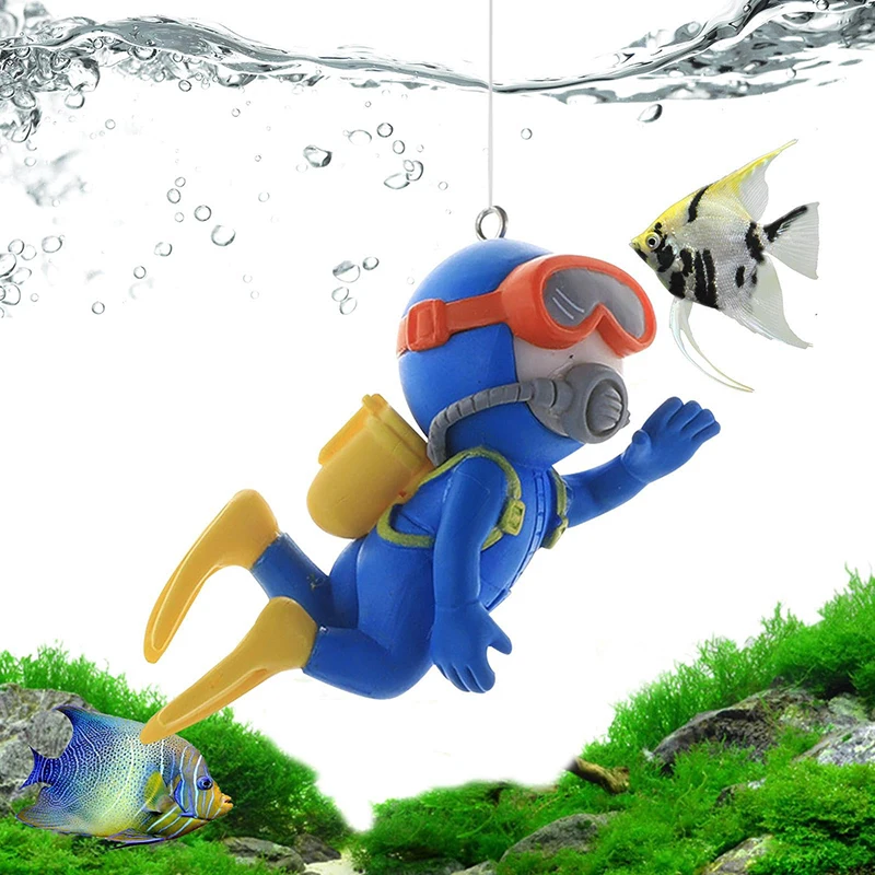 Diver Aquarium Tank Ornament fish tank ornaments fish tank decorations aquarium ornaments