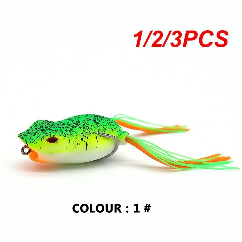 1/2/3Pcs Thunderfrog Bait Hit Water Thunder Frog Luya Bait Silicone Fishing Lure Fishing Supplies Fake Bait Catfish Tackle