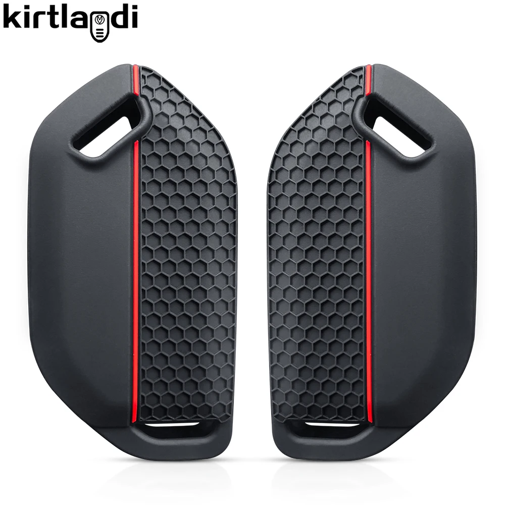 Étui Clé En Cuir Pour Kia Telluride, EV9, Sorento, Etc. - Cuir Vieilli Style Rétro - Protection Anti-rayures - Bracelet Inclus