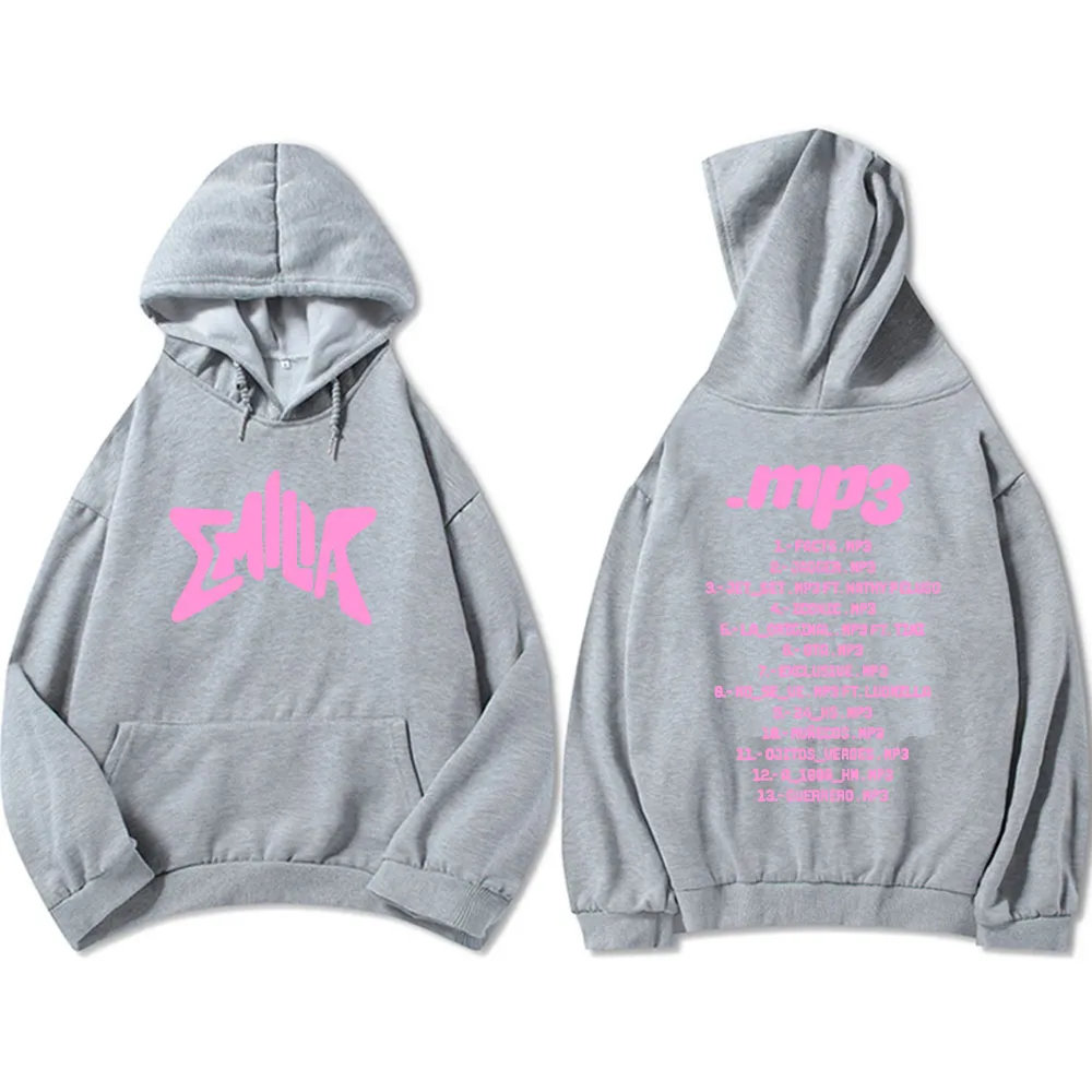 thumbnail image 1 of Ropa de calle álbum MP3 Emilia Mernes Sudaderas con capucha Hip Hop hombres Sudaderas con capucha Sudaderas Hombre ropa cómoda de manga larga para Hombre, 1 of 5