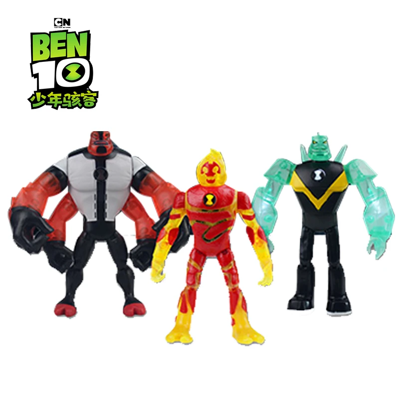 Action Figures Ben Tennyson | Toys Ben Tennyson | Ben Ten Character | Model  Heatblast - Action Figures - Aliexpress