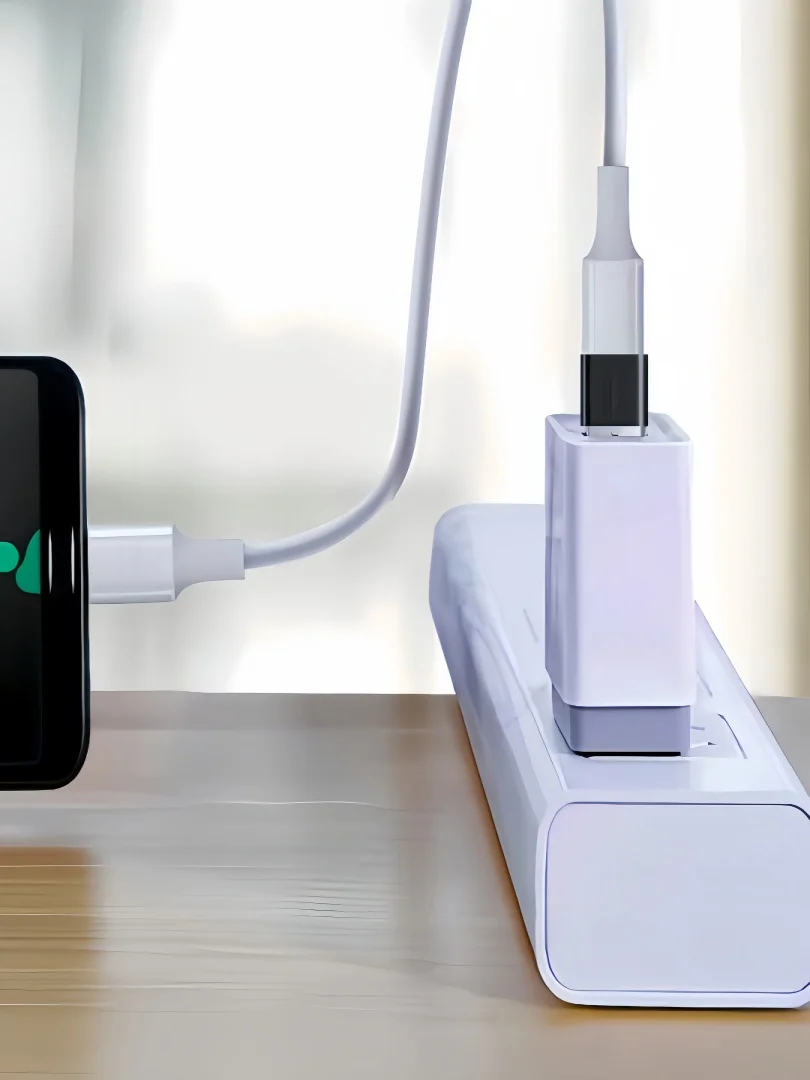 2개입 USB C(암) - USB A(수) 어댑터, 아이워치 7, 에어팟, 맥북, 아이폰용 C타입 - USB A 충전 케이블 컨버터