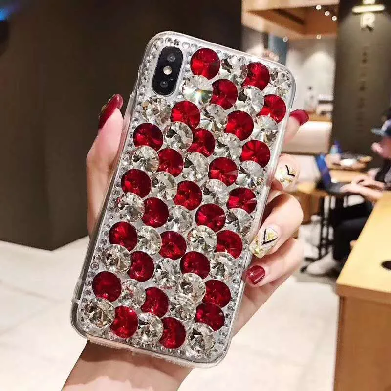 

Phone Case For Samsung A10 A20 A12 A22 A32 A42 A50 A70 A80 A51 A52 A71 A81 Luxury Glitter Bling Rhinestones Case Cover Crystal