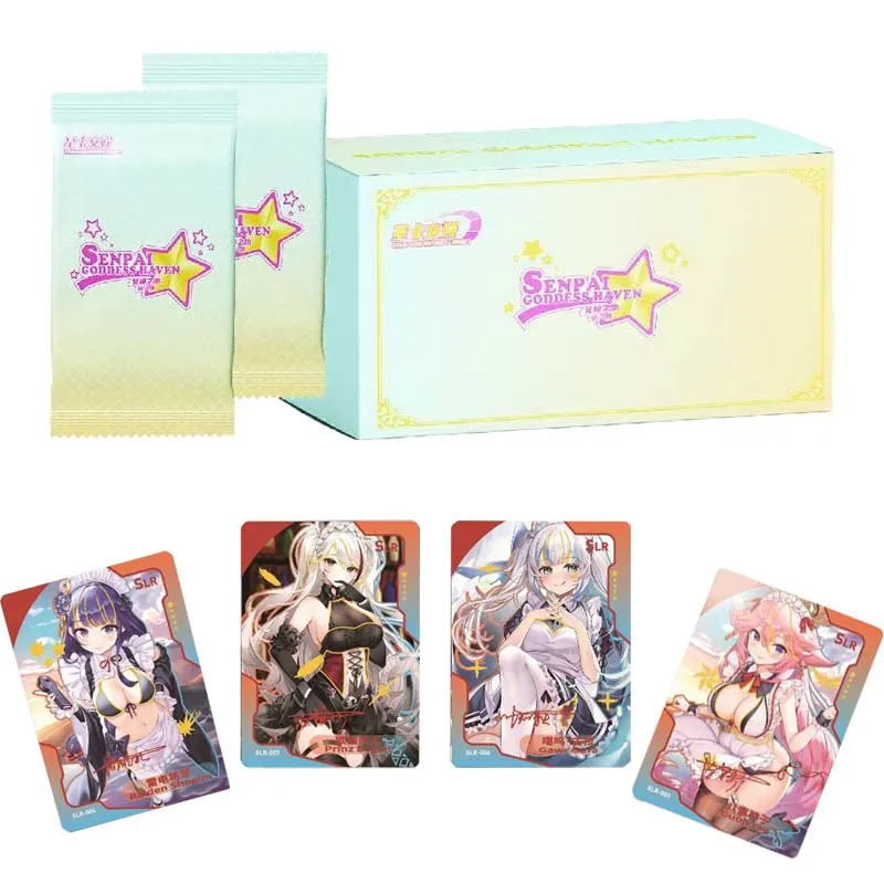 

Wholesale Senpai 3 Goddess Story Collection Card Booster Box Bikini Swimsuit Collection Cards Anime Playing Game Cards
