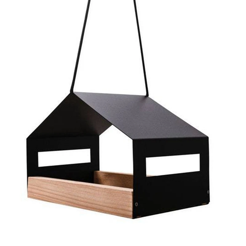 

Hanging Bird Feeder House Outdoor Bird Feeder Hanging Nut Feeding Food Dispenser Holder Durable Easy Install Easy To Use