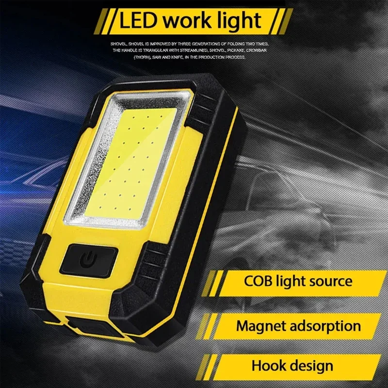 30W Bright COB LED Camping Light 3modes Emergency Lamp 18650battery Rechargeable Outdoor Portable Waterproof Camp Light Lantern