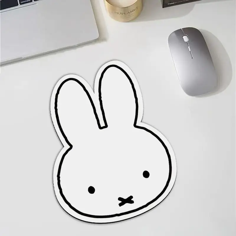 Miffy Rabbit Cartoon Mouse Pad - Creative Non-Slip Office Cushion, Perfect Gift