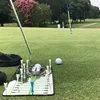 Golf Putting Mirror-Portable Golf Training Aid-Swing Trainer Alignment Mirrors-Golfing Accessories Indoors Outdoors 2