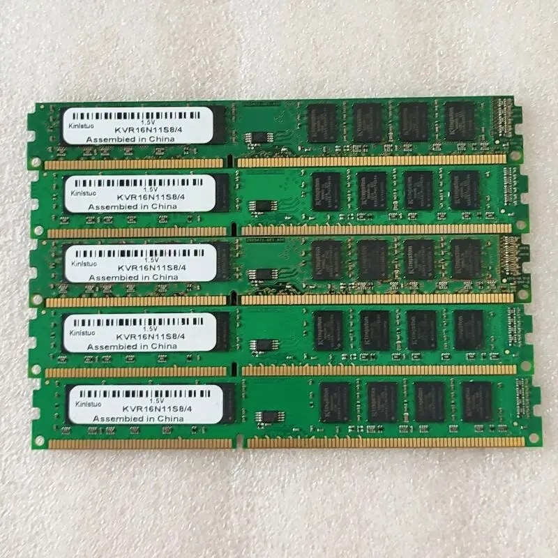 Kinlstuo Rams Ddr3 4Gb 1600Mhz Memoria Desktop Ddr3 4Gb Kvr16N11S8/4 Pc3 Computer Memoria Per Intel E Amd 1.5V