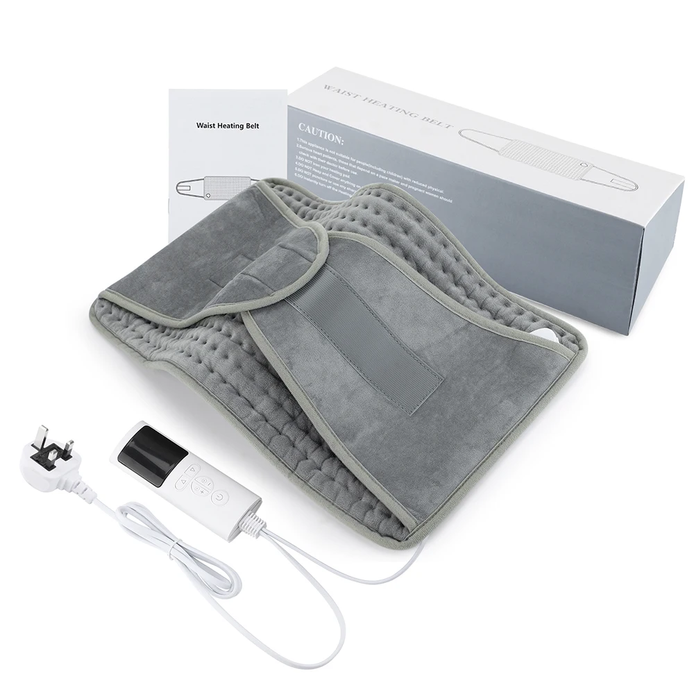 Heated Abdomen Belt Heating Lumbar Pads Waist Stomach Warmer Electric Uterus Leg