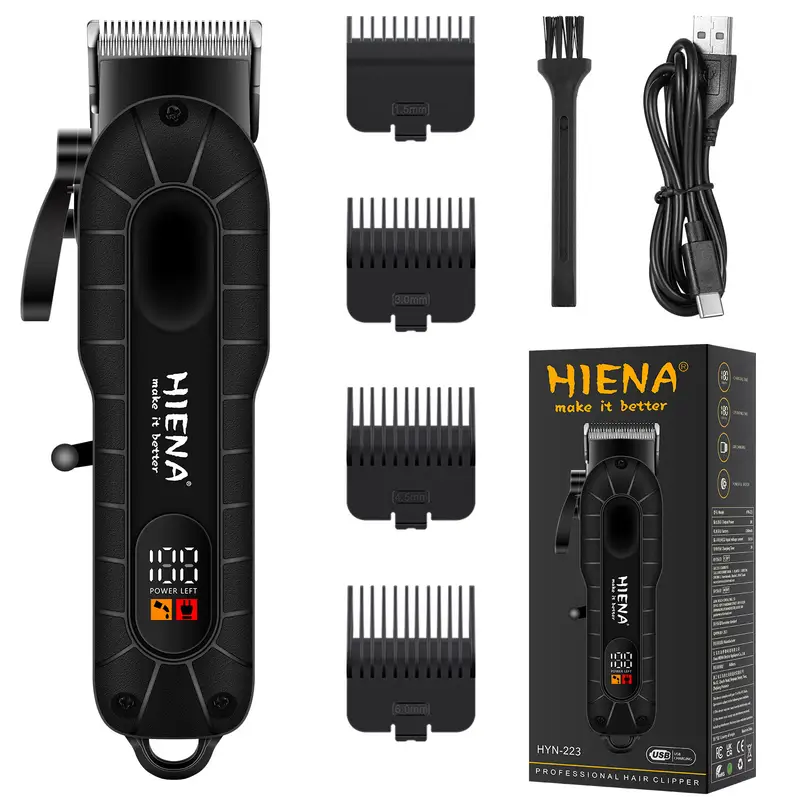 HIENA hair clipper Shaver Professional electric scissors push Barber shop hair trimmers Hair cutting machine trimmer for men - Image 8