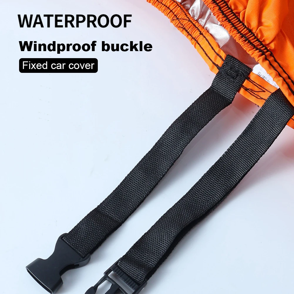 Motorcycle Cover Waterproof Rain and Dust UV Protective Outdoor Electric Vehicles Scooters Cover built-in Anti-theft Buckle