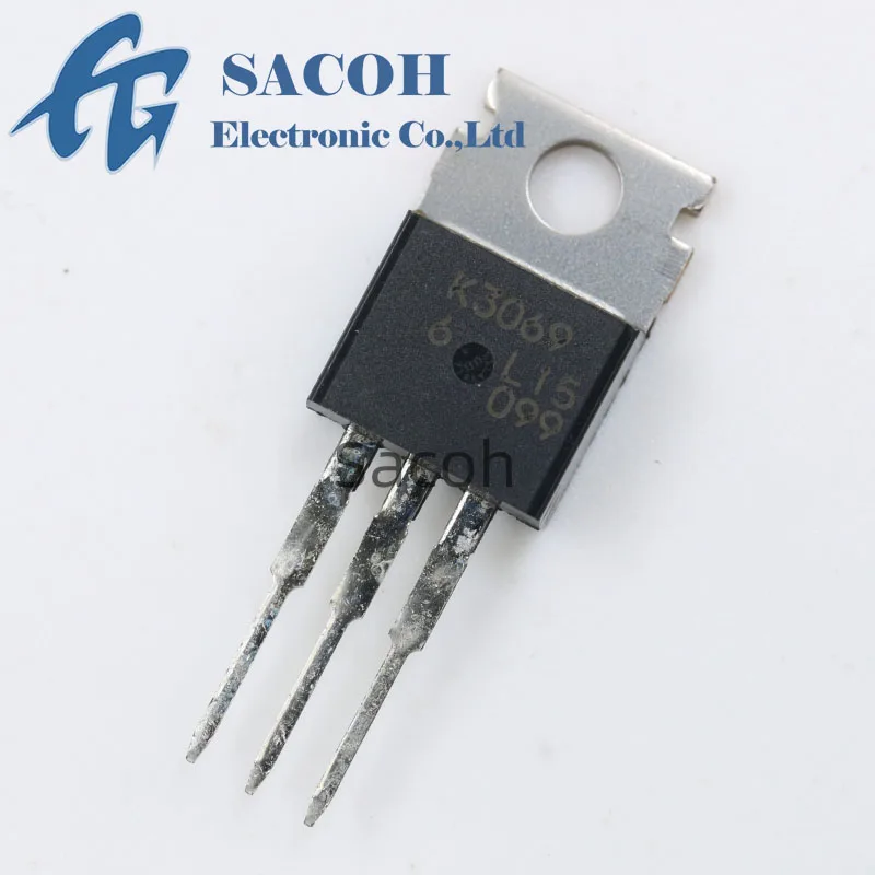 10Pcs/Lot 2SK3069 K3069 3069 TO-220 75A 60V Power MOSFET Transistor electronic component original electronic component power mosfet transistor