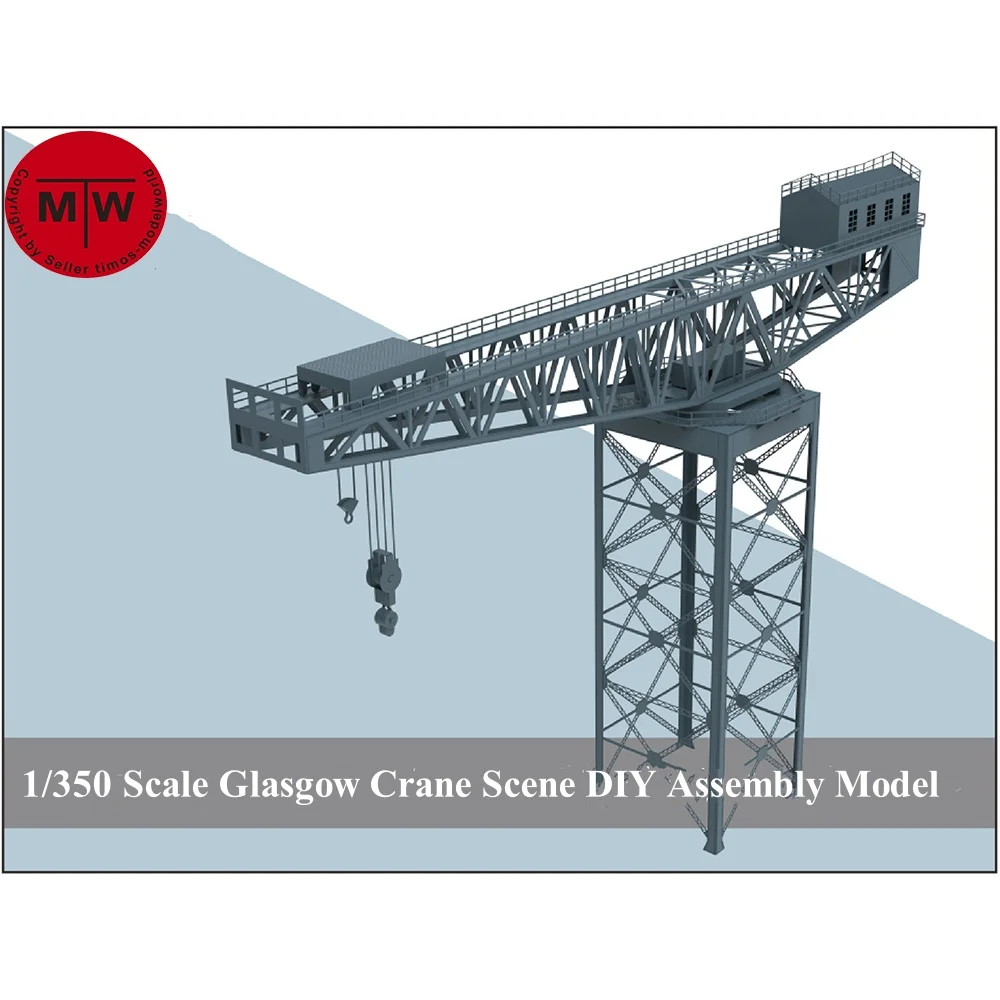 

1/350 Scale Glasgow Crane Port Scene DIY Assembly Model Kit CYG130