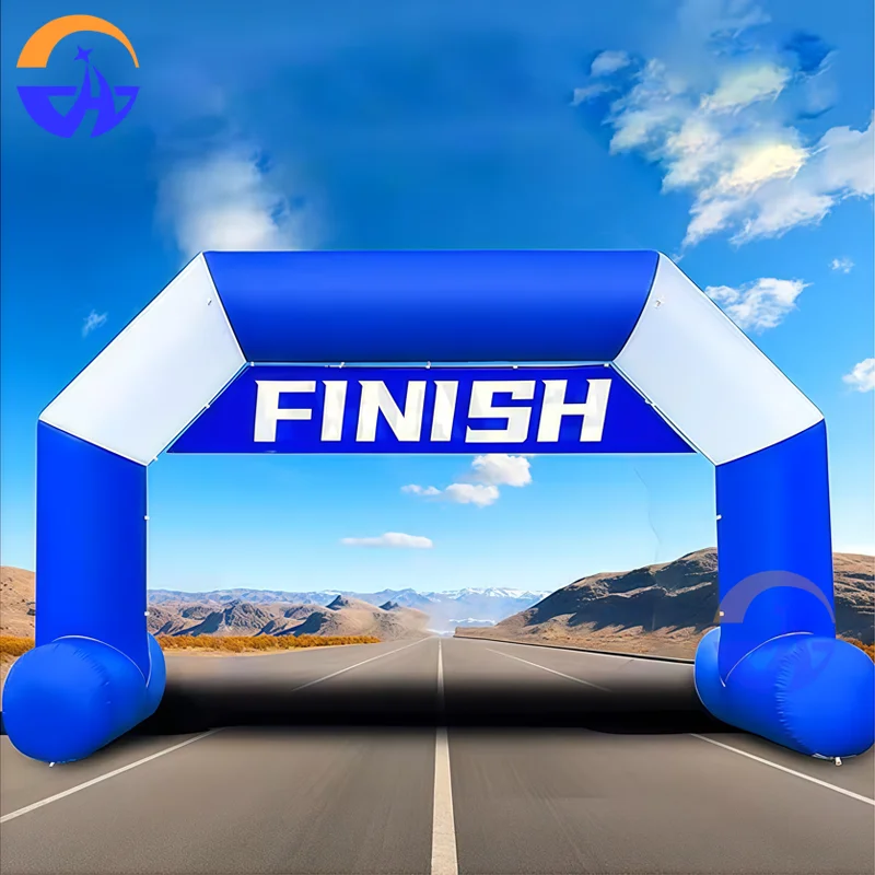 Inflatable Start & Finish Line Arch with Blower – Outdoor Event Archway 5