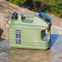 13L Camping Water Jug with Spigot Water Storage Container Large Capacity Water Dispenser Carrier for Vehicle Car Camping 2