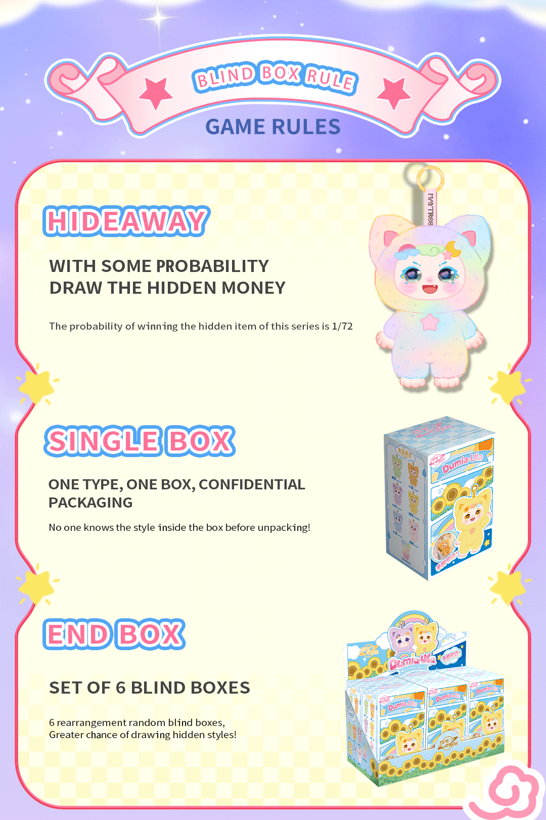 Blind Box Ula Wetter Dumia Maytree Puppe 18 cm Skelett Niedliches Sammlerstück Kawaii Überraschende Box Plüschtierfigur Kindergeschenk – Detail 4