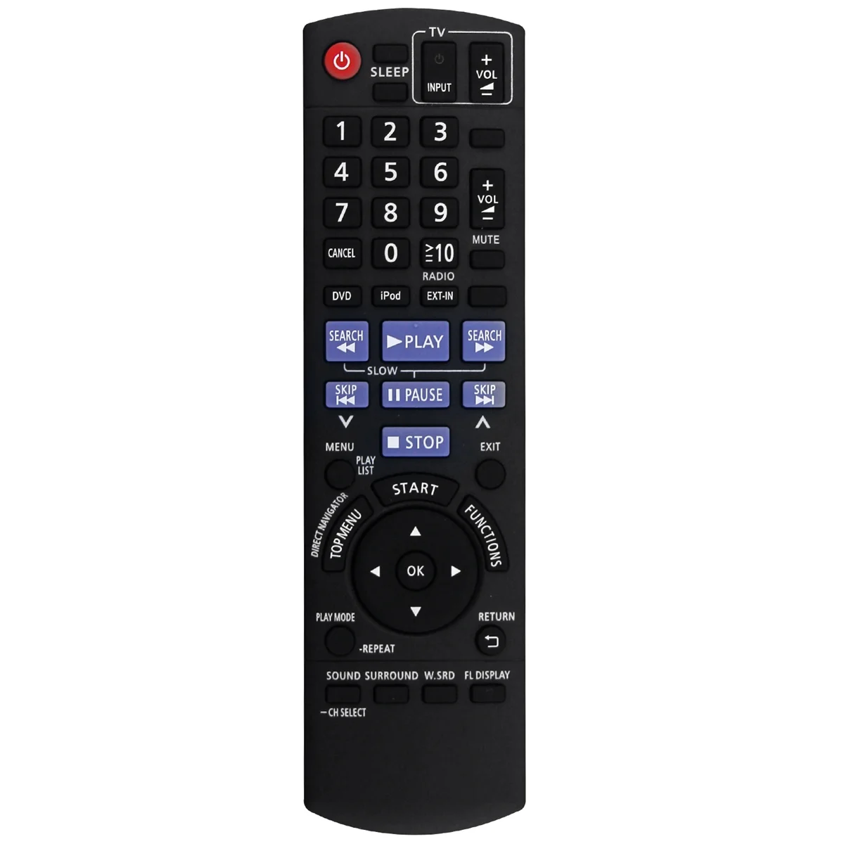 파나소닉 홈 시어터 리모컨 교체, 리시버 SC-PT480, SCPT480, SAPT480P, SA-PT480 SC-PT480P-K SAP-T480P, N2QAYB000514