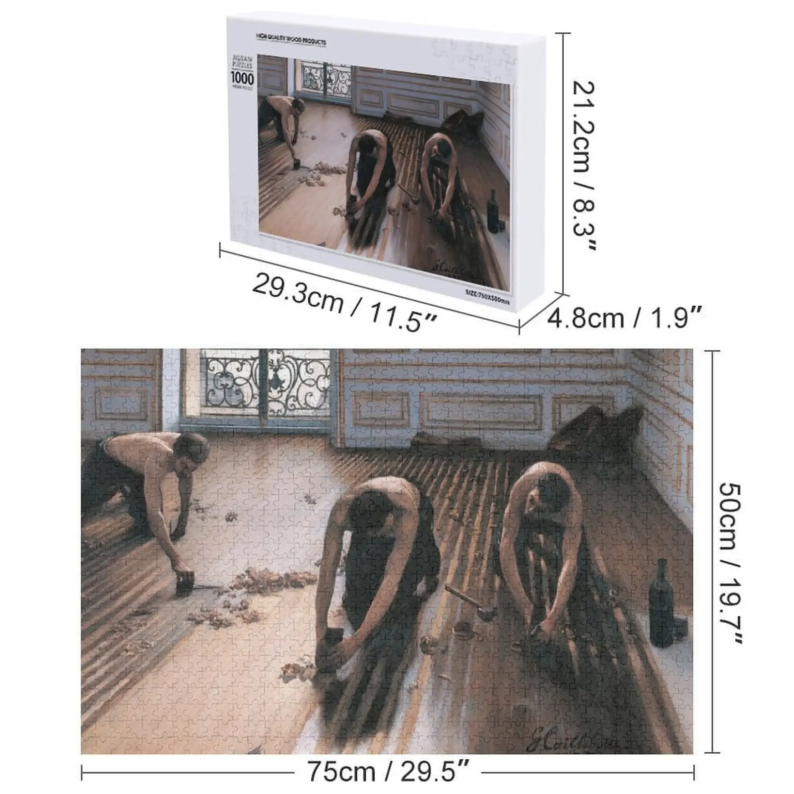 Gustave Caillebotte The Floor Scrapers