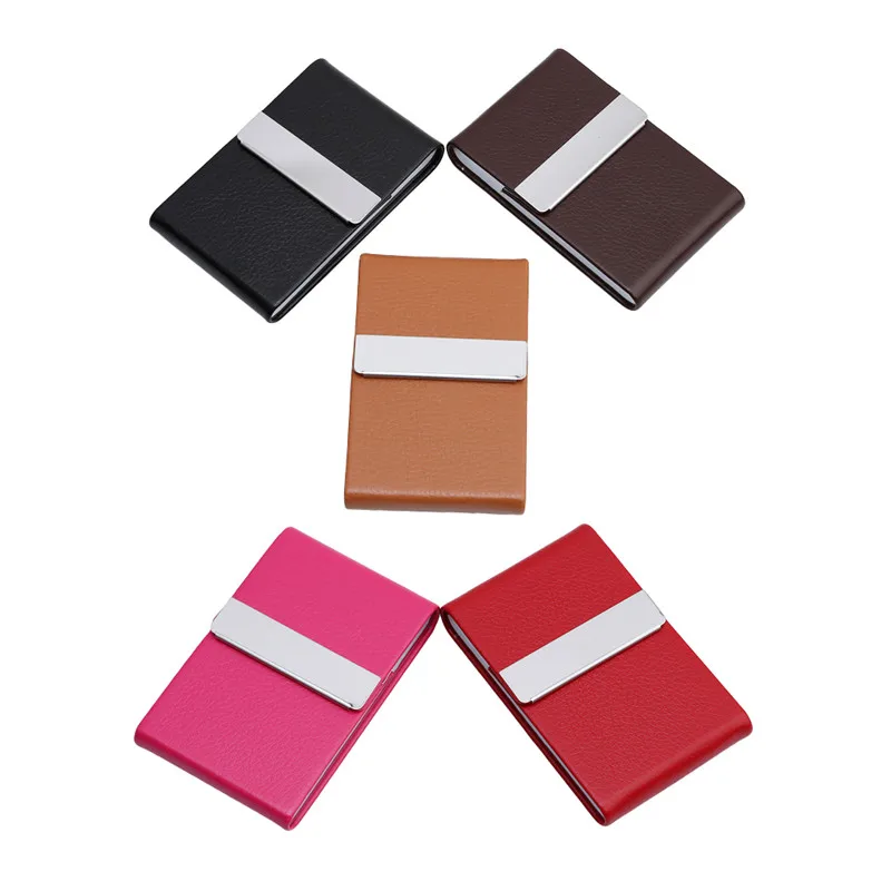 

1PC Aluminum Parts Cigar Storage Bag Tabak Case Holder Pocket Box New Arrival Storage PU Card Case MA896229
