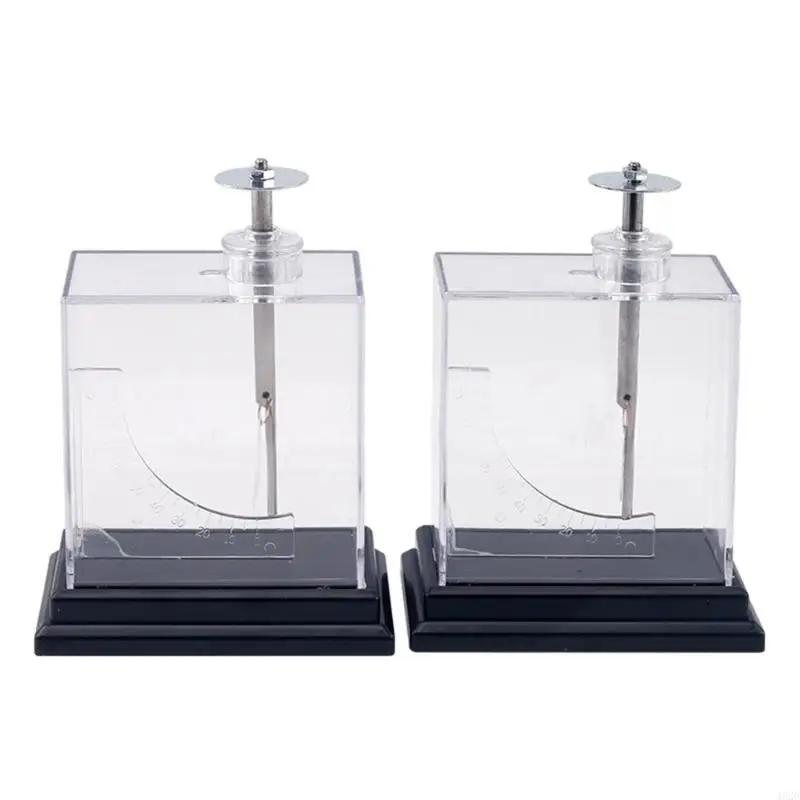 Physics Electrometer for Classroom and Laboratory Science Experiment Foil Electroscope Educational Foil Electroscope