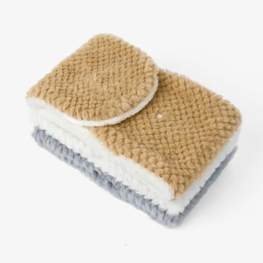 New Plush Scarf Winter Women Solid Color Ring Scarf All-match Thick Imitation Rabbit Fur Scarf Women Luxury  Feminino Inverno