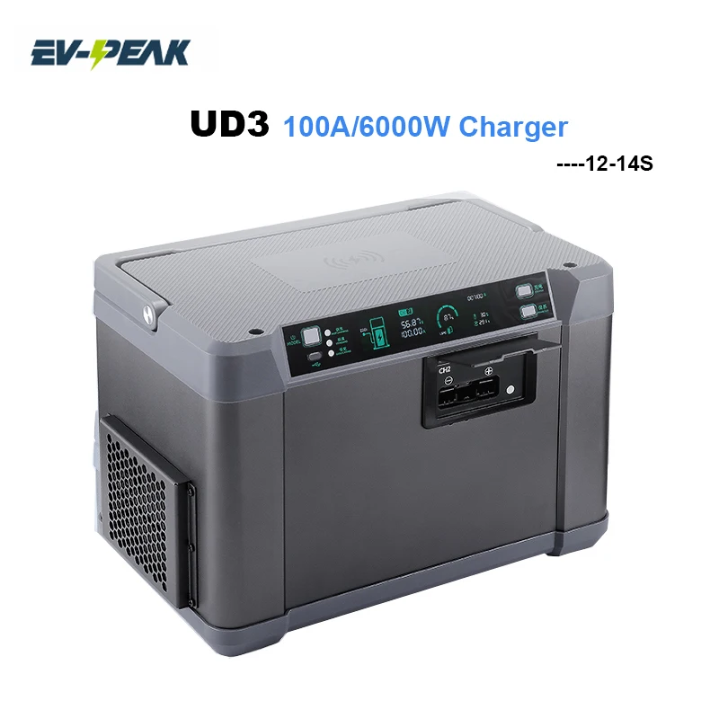 

EV-PEAK UD3 6000 A W Высокая мощность 12-14S LiPo/liHV литиевое зарядное устройство с беспроводной зарядкой