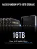 GMKtec G9 4 Bay Mini PC Intel N150 LPDDR5 12GB 64GB eMMC Ubuntu SSD NVMe*4 Win11 Pro WiFi6 BT5.2 Desktop Mass Storage Computer 5