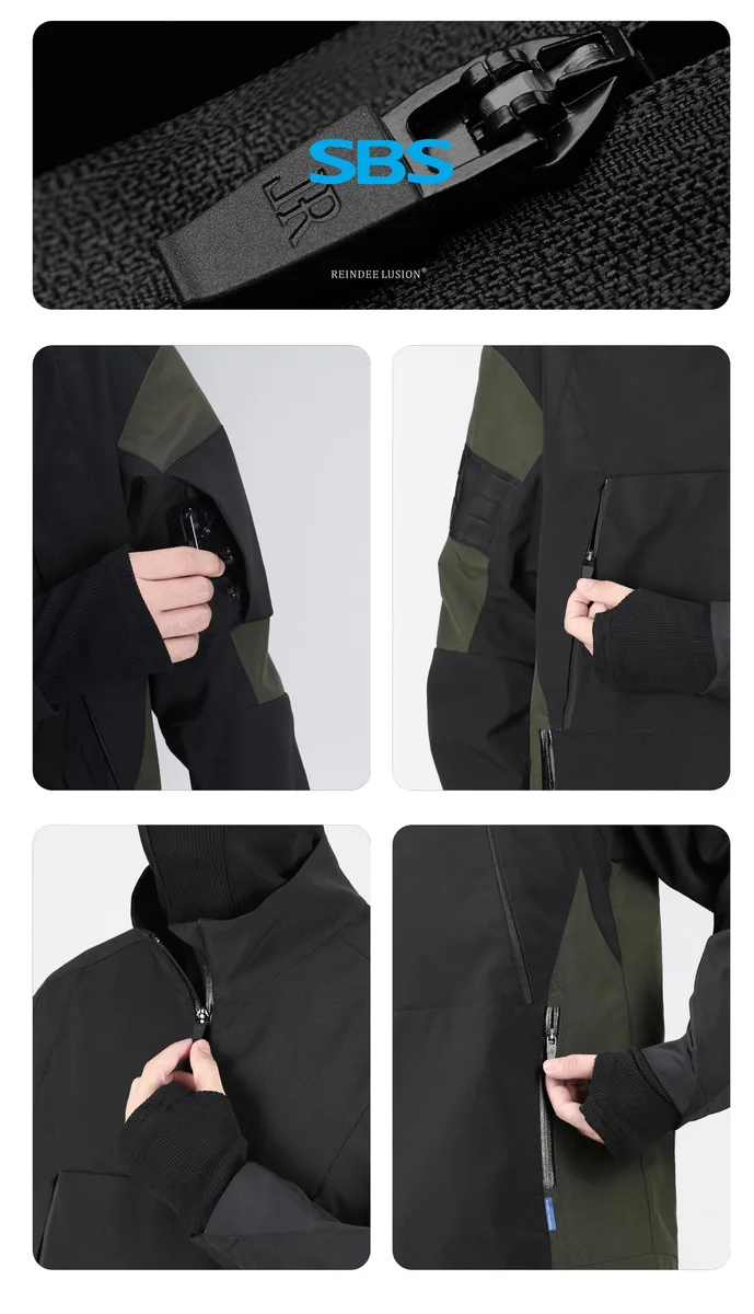 Reindee Lusion 22FW 0188 Urban Function Waterproof jumper dwr coating hidden molle quick disassembly  techwear gorpcore