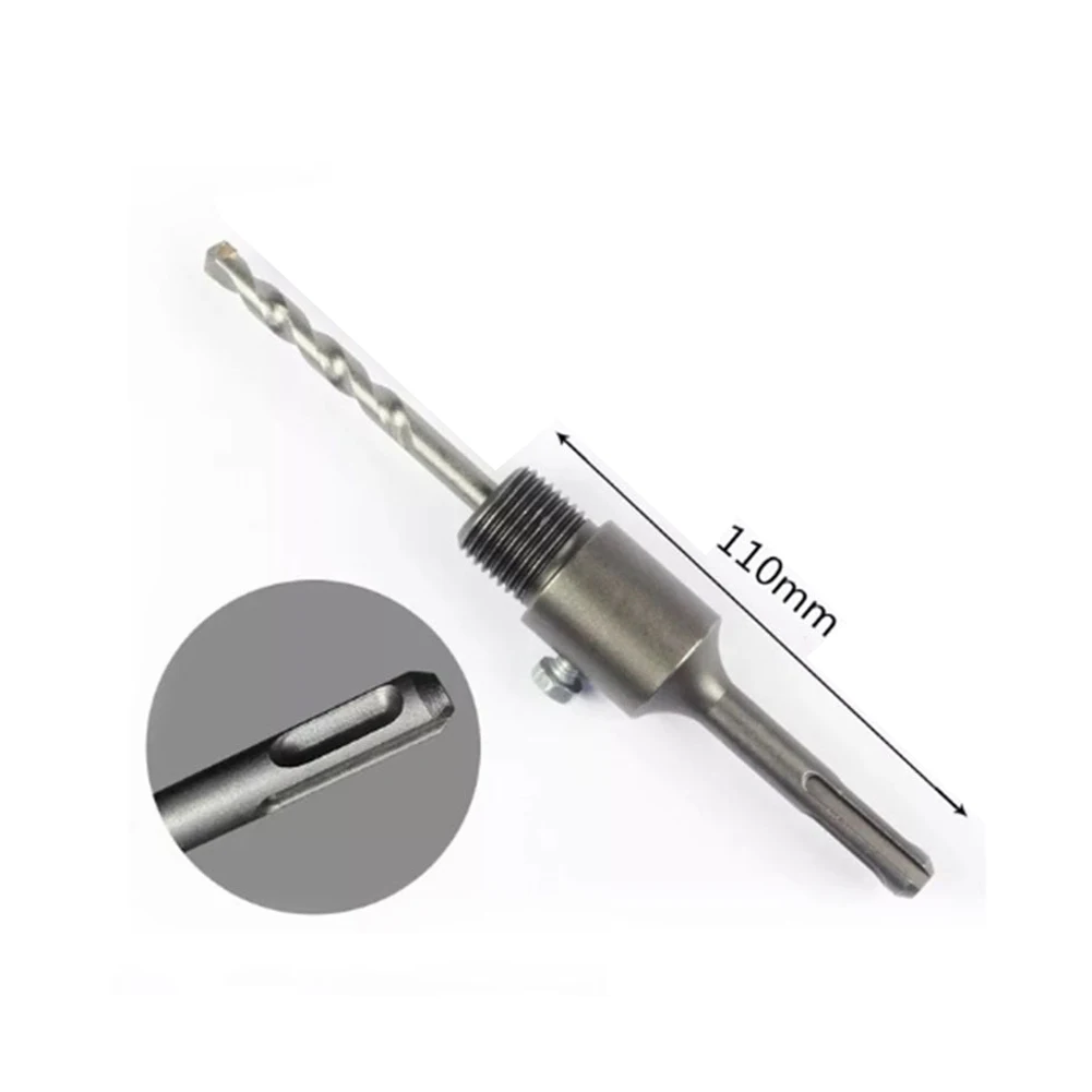 

Accessories Connecting Rod 1Set Carbide Concrete Hole Saw Round SDS Plus Shank Installation Of Air-conditioning