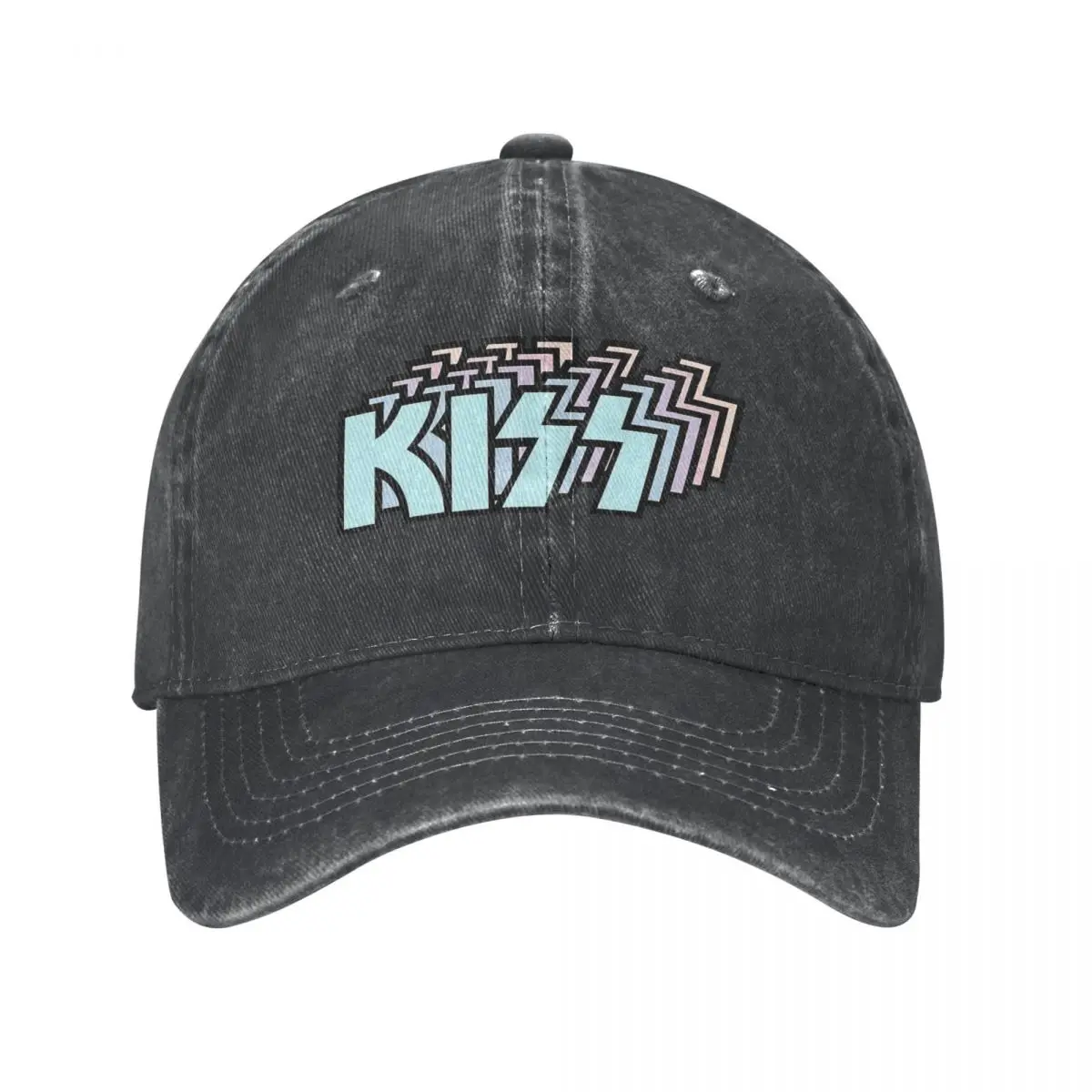 

Бейсбольная кепка с логотипом KISS, мужская и мужская Кепка