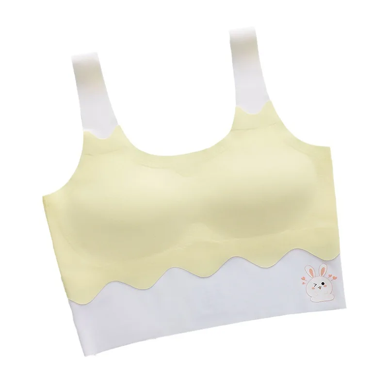 Sports Bra Seamless Extended Underwear For Girls Sports Vest