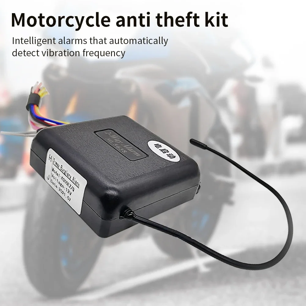 12V Car Security Alarm System 2 Way Motorcycle Anti Theft Kit Automatic Burglar Alarm Keyless Entry Siren Motorbike System motorcycle alarm