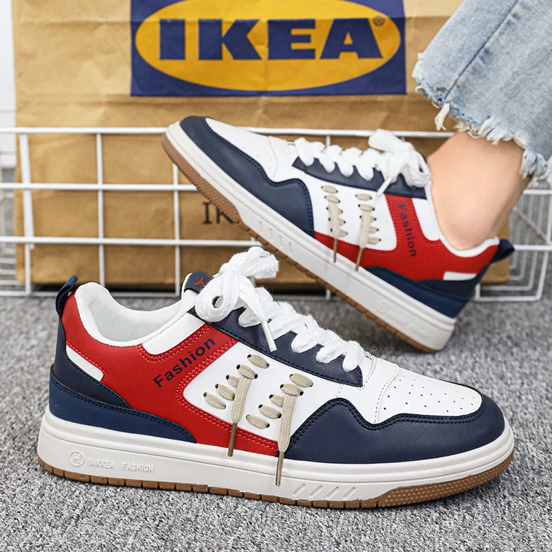 

2023 New Trend Versatile Thick Sole Casual Men's Shoes Spring and Autumn Sports Canvas Shoes Versatile Lace up Sports size39-44