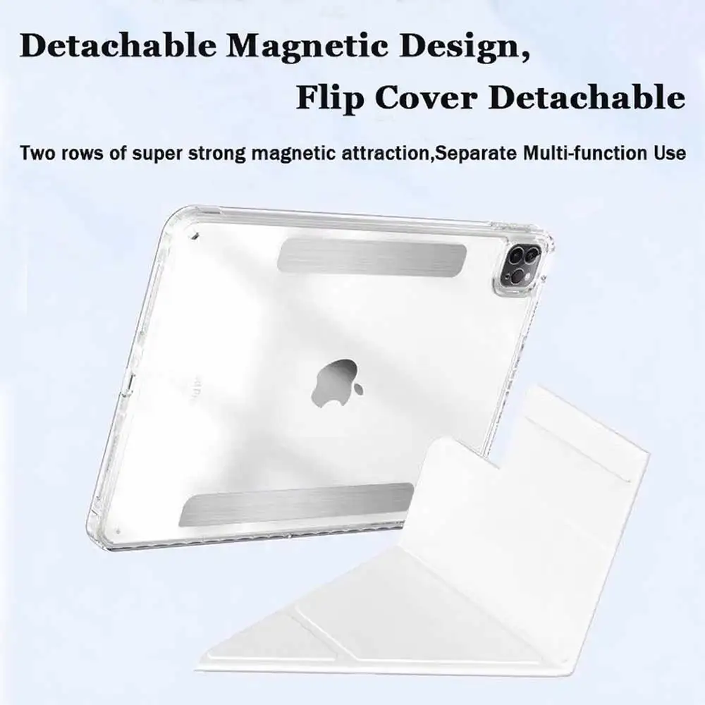 Magnetic Detachable Cover for iPad Air and Pro - Sleek and Versatile Design